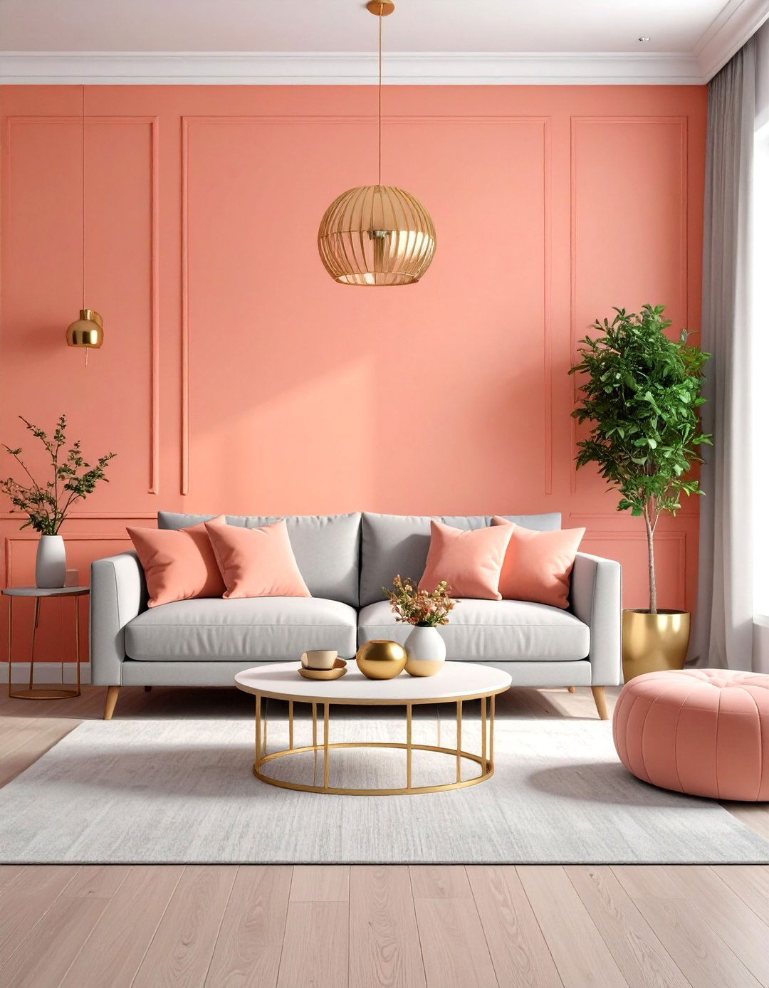 Firefly Create a high quality image with extra brightness of a lively living room with a - 30 paint ideas for living room