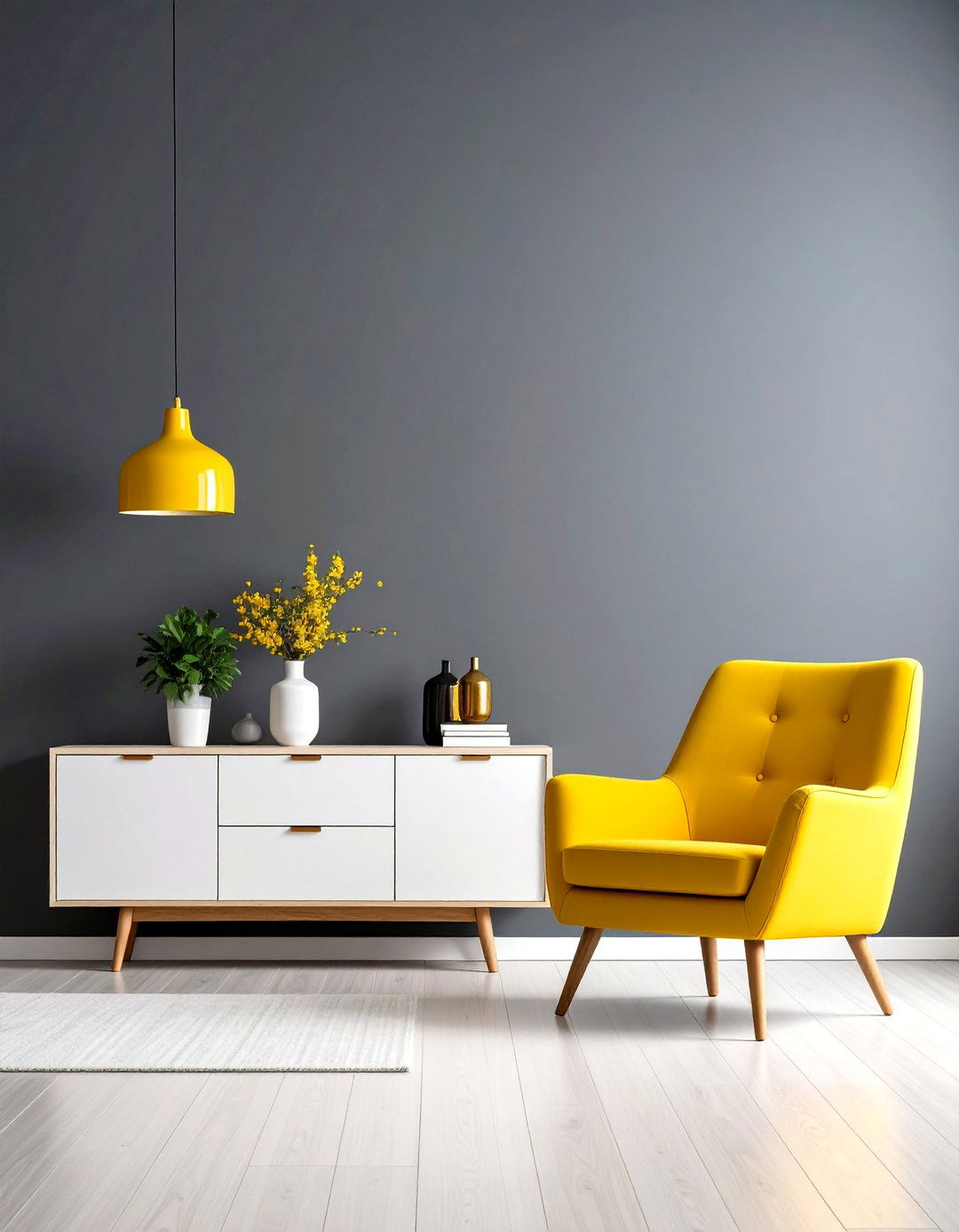 Firefly Create a high quality image with extra brightness of a modern living room featuri - 30 paint ideas for living room