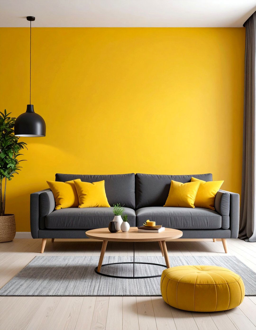 Firefly Create a high quality image with extra brightness of a modern living room featuri - 30 paint ideas for living room