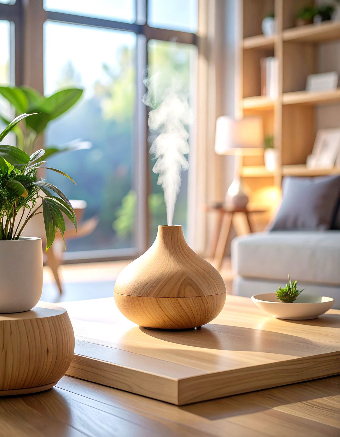 Firefly Create a high quality image with extra brightness of a modern minimalist essenti - 30 therapy office decor ideas