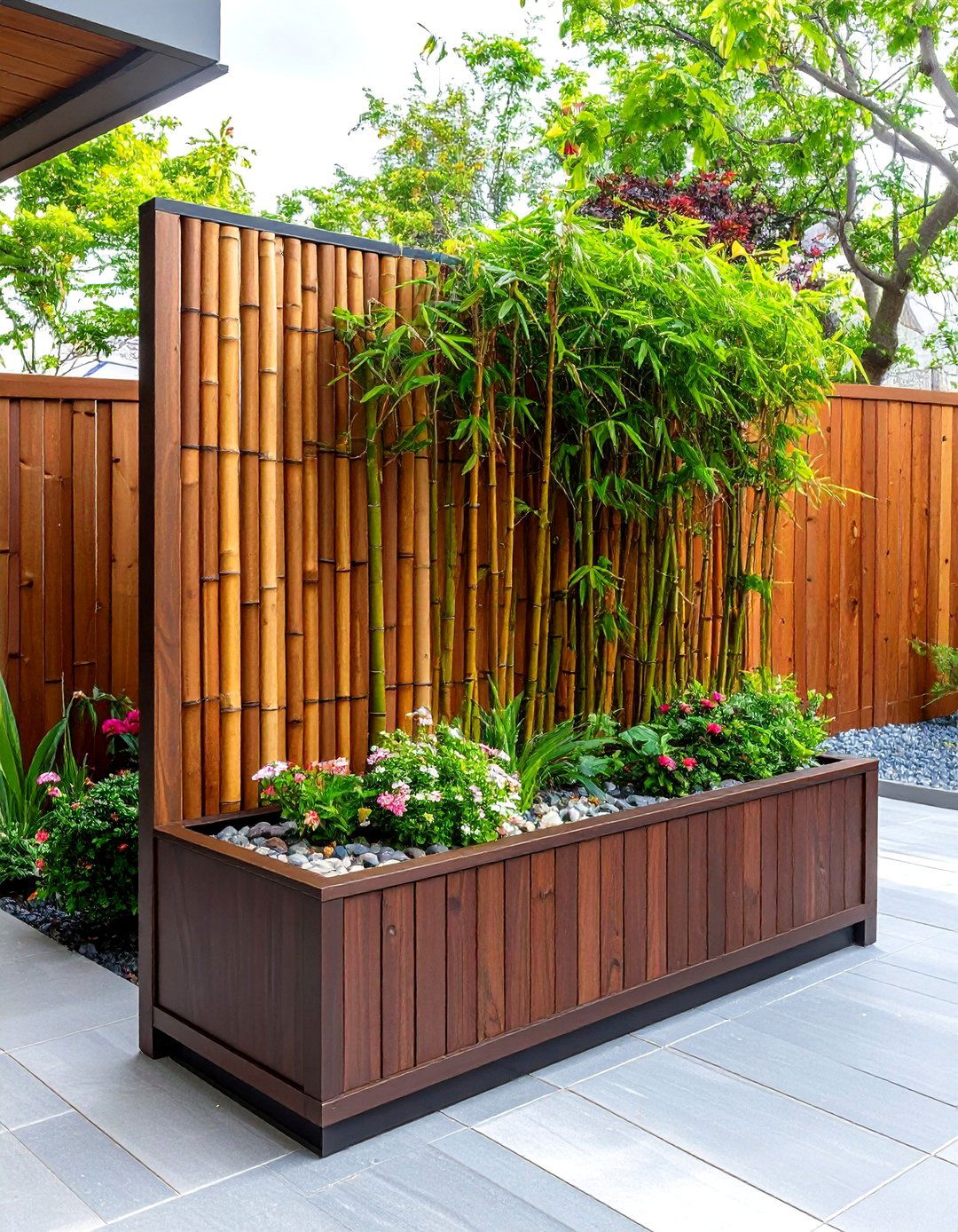 Firefly Create a high quality image with extra brightness of a plant stand with a built i - 30 outdoor plant stand ideas