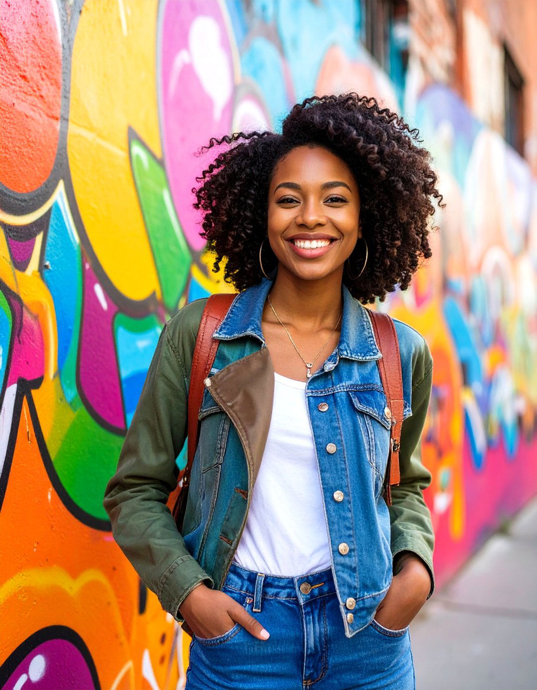 Firefly Create a high quality image with extra brightness of a senior with an edgy style - 30 outdoor senior picture ideas