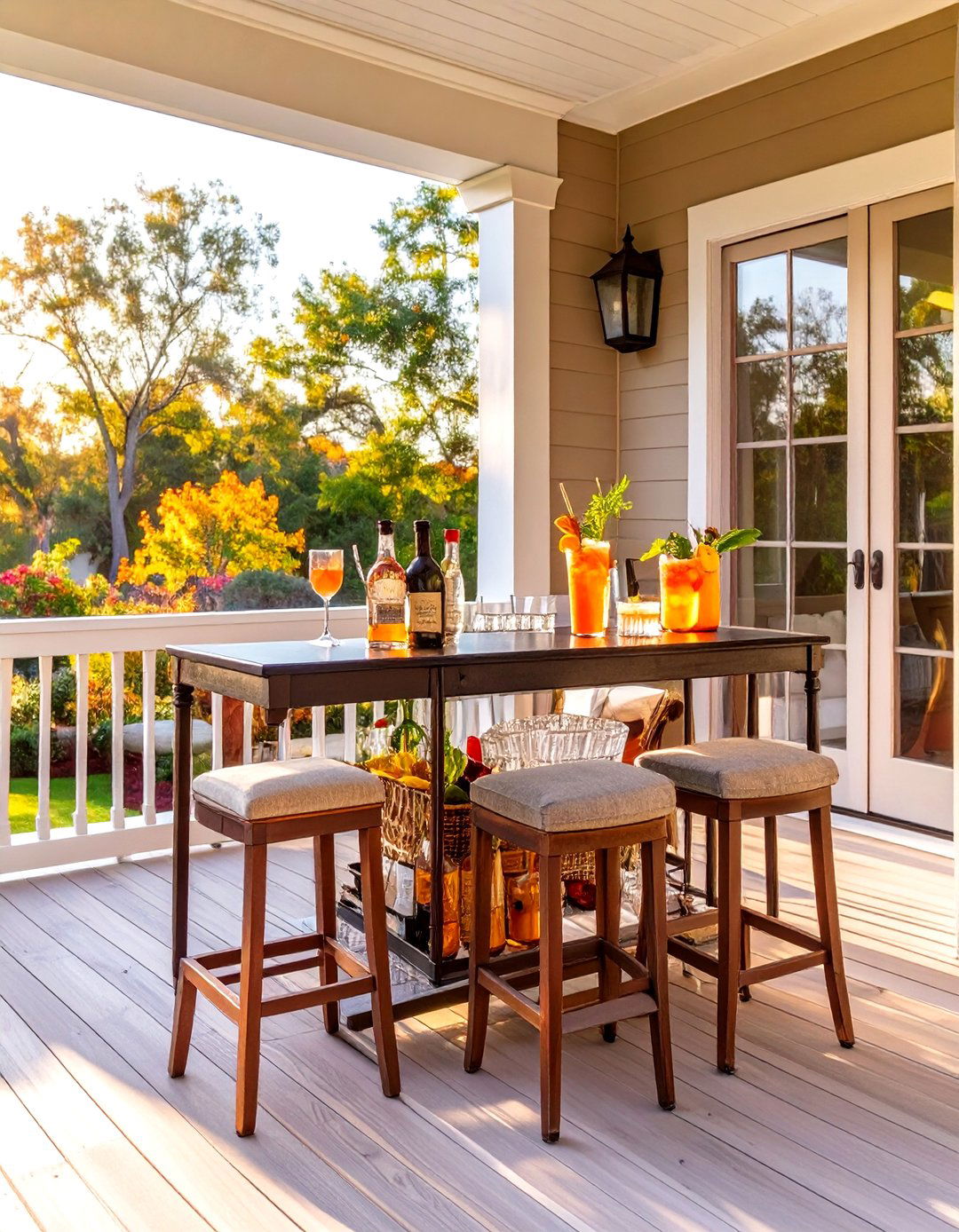 Firefly Create a high quality image with extra brightness of an entertaining sun porch wi - 30 sun porch ideas