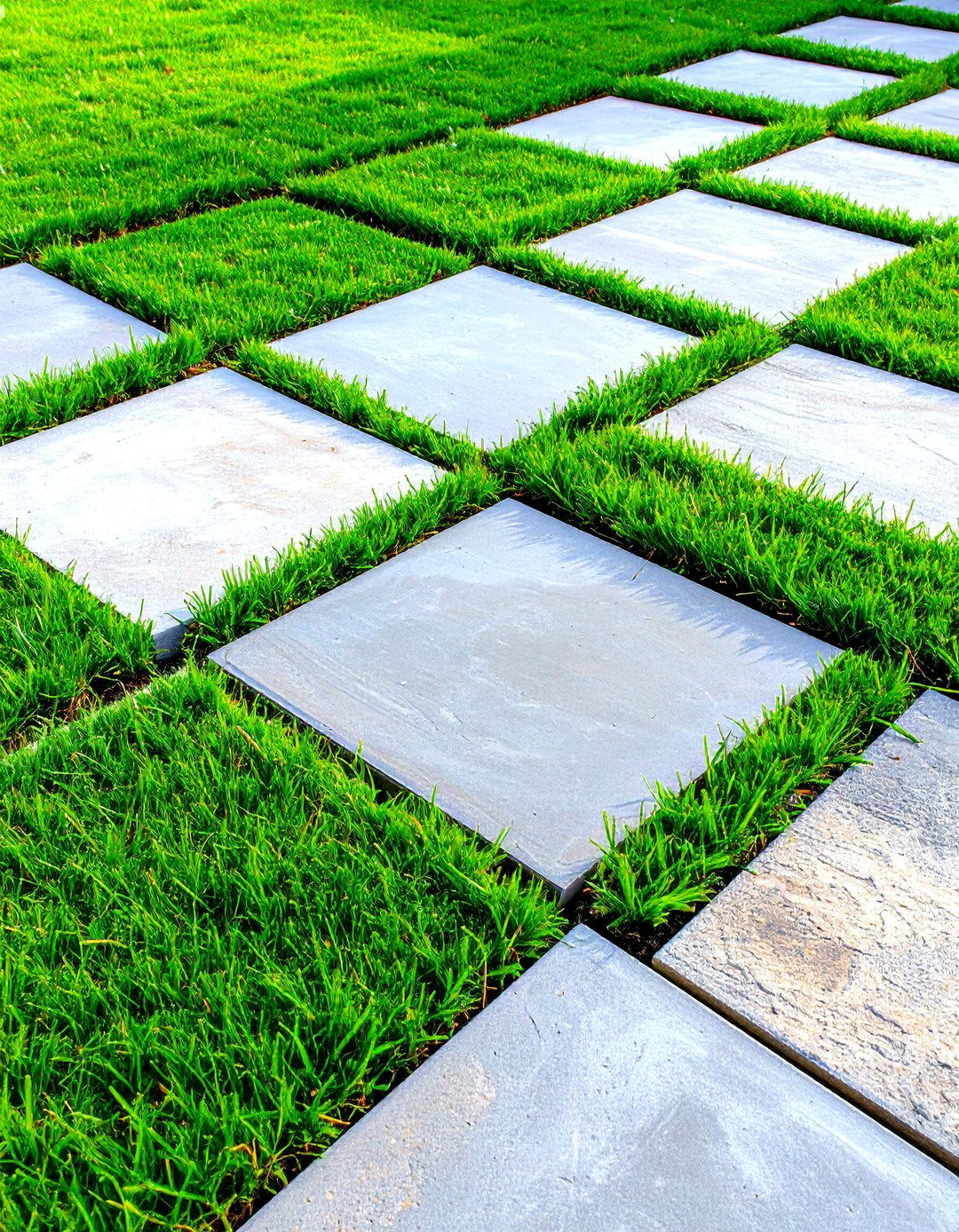 Firefly Create a high quality image with extra brightness of large square poured concret - 30 poured concrete patio ideas
