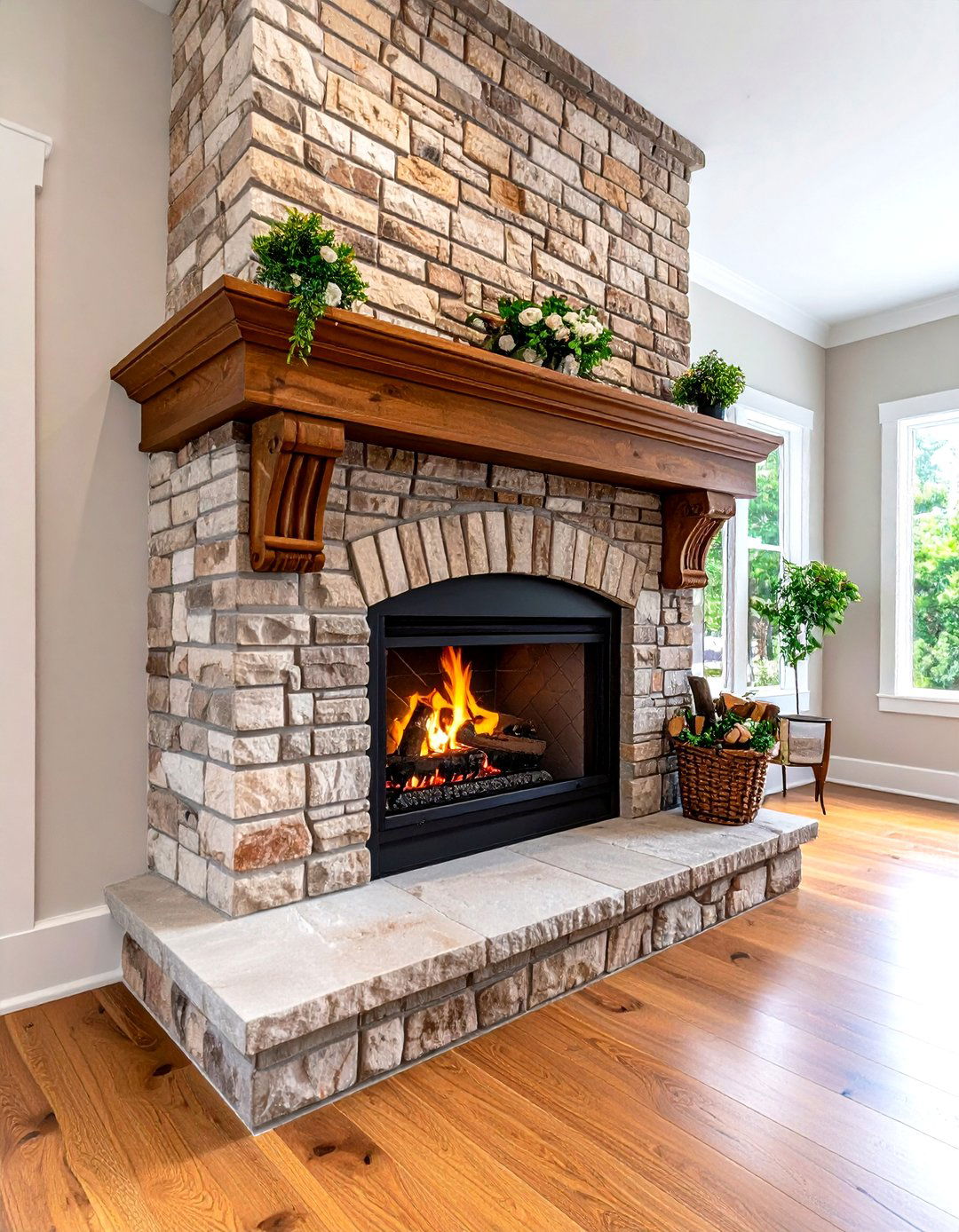 Fireplace and Mantel Proportion - 30 proportion in interior design ideas