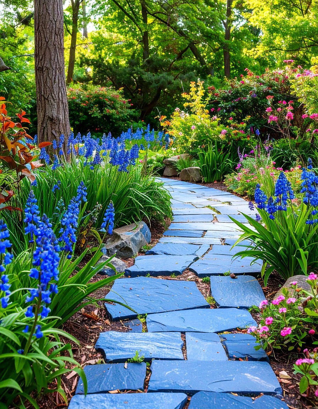 Flat Flagstone Patio Edging - 30 patio edging ideas