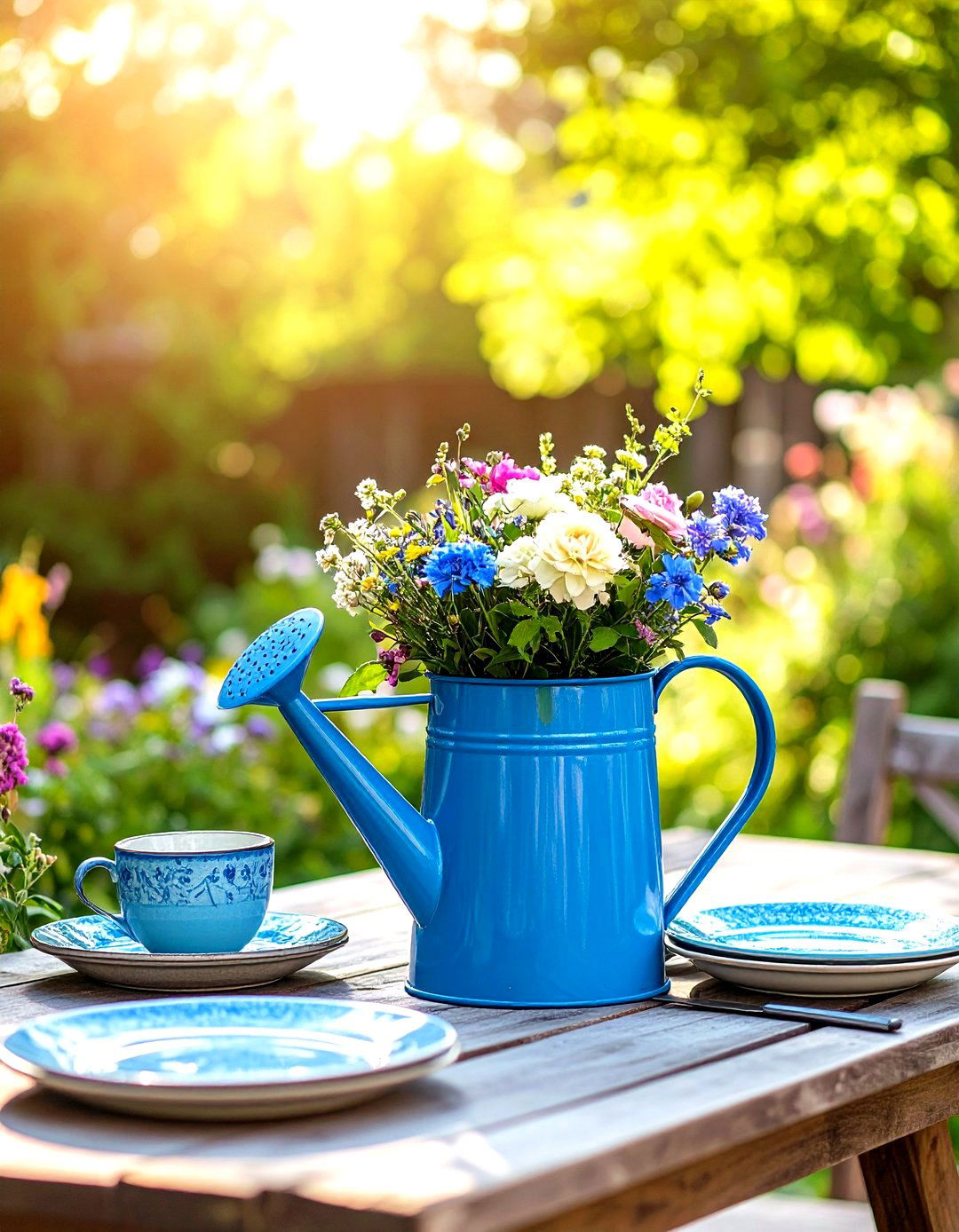 Flea Market Decor Finds - 30 patio decorating ideas on a budget