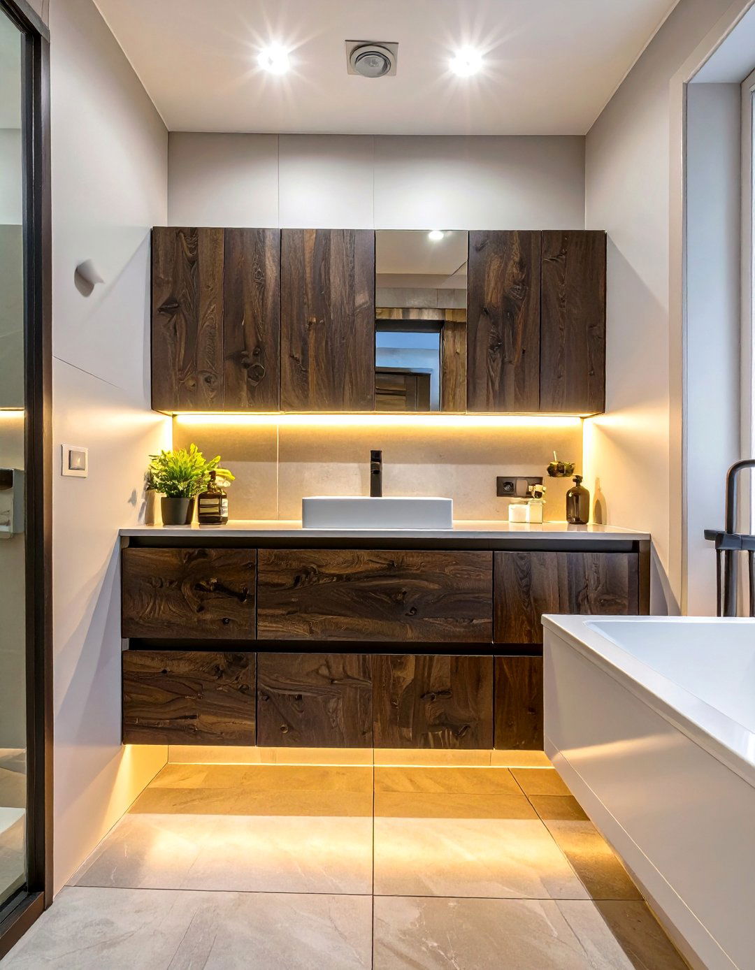 30 Modern Bathroom Cabinet Ideas for Style and Storage - We Love Home Blog
