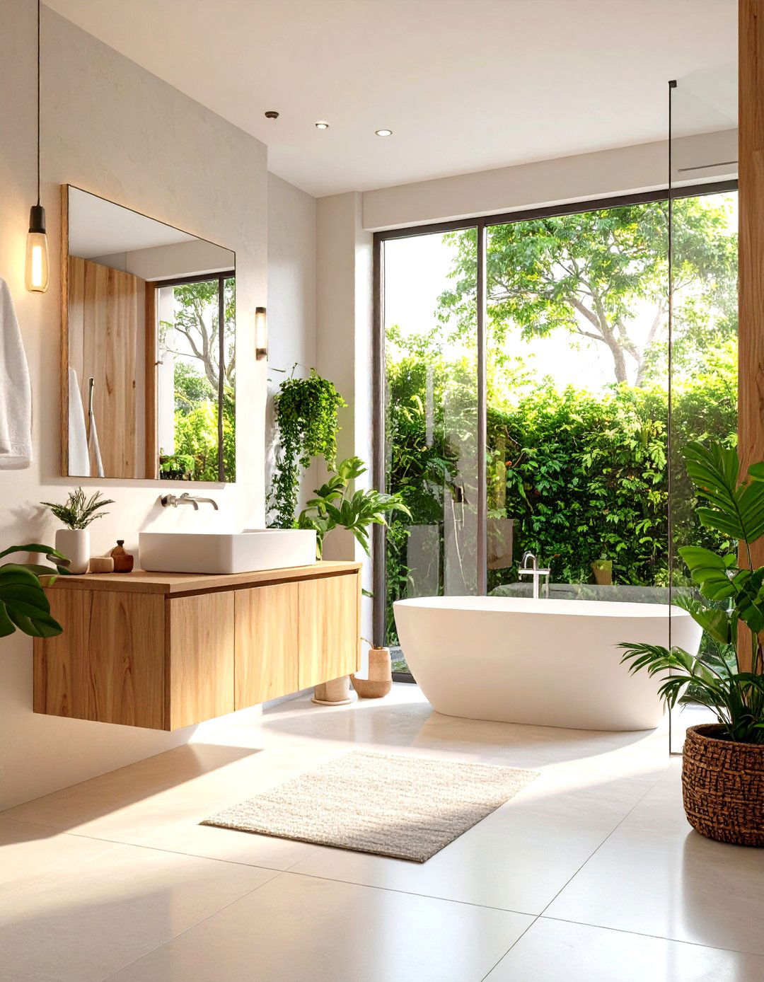 Floating Bathroom Vanity - 30 remodel shower small bathroom ideas