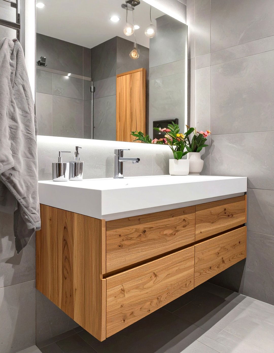 Floating Bathroom Vanity - 30 bathroom vanity designs