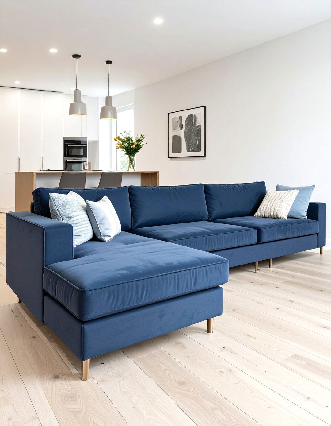 Floating Chaise Sectional Layout - 30 small living room sectional layout ideas