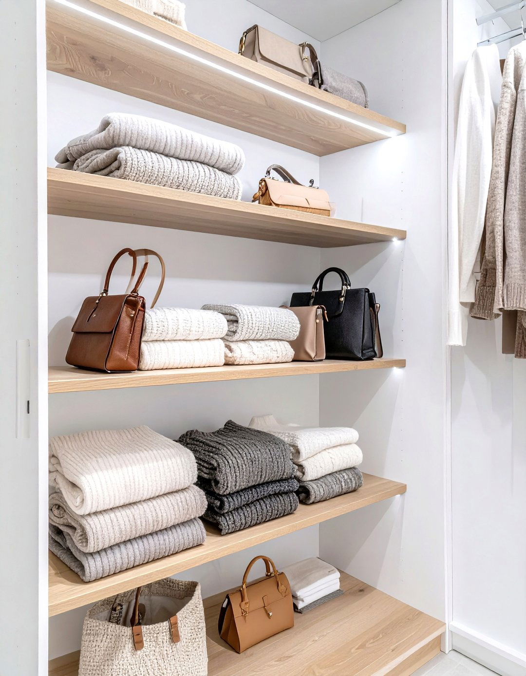 30 Small Closet Shelving Ideas to Maximize Your Storage - We Love Home Blog