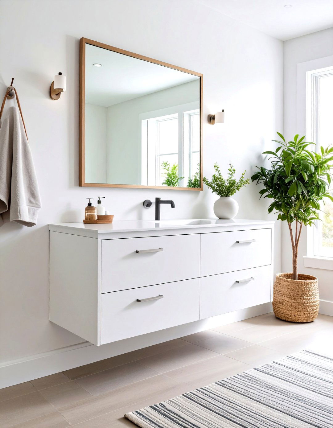 30 DIY Vanity Ideas to Upgrade Your Bathroom Decor