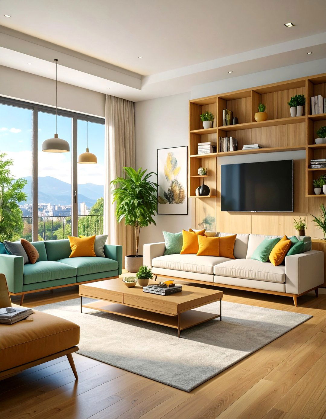 Floating Furniture Minimalist Living Room - 30 ai minimalist living room ideas