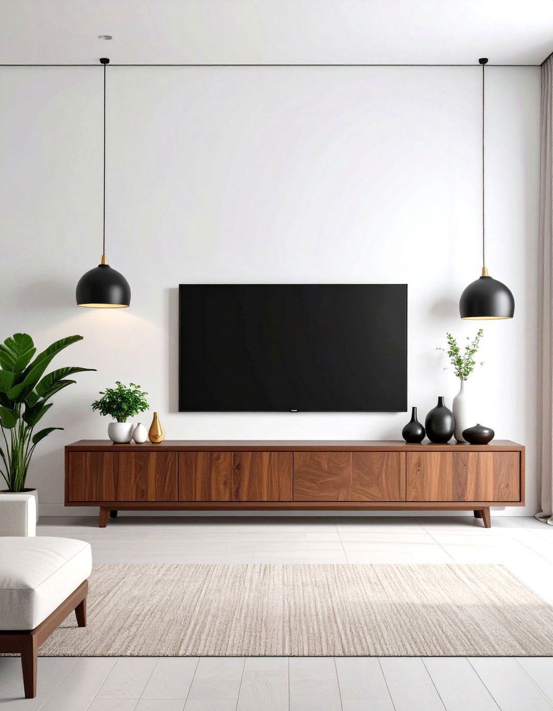 Floating Media Console Living Room Cabinet - 30 living room cabinet ideas