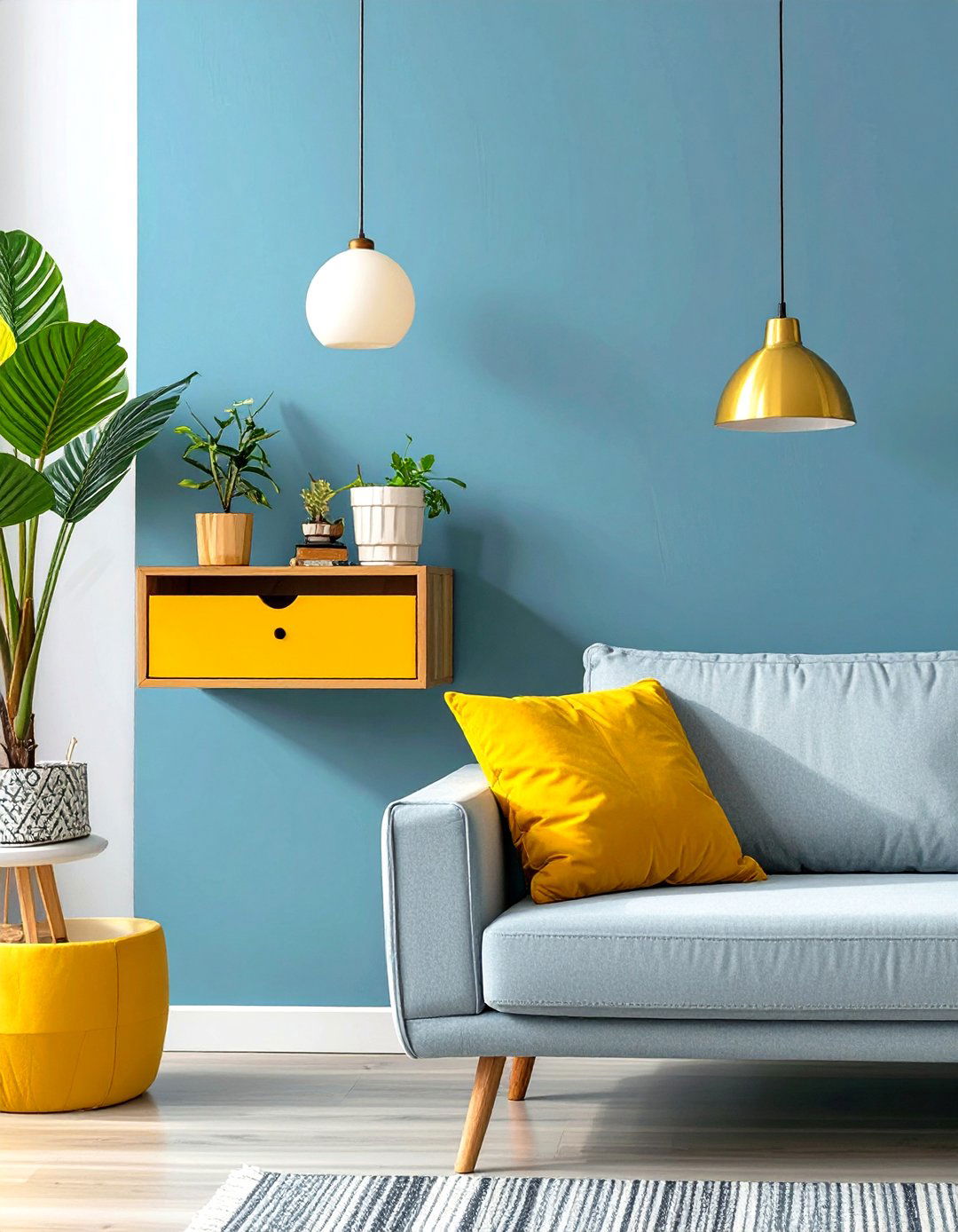 Floating Nightstands Furniture - 30 small living room furniture ideas