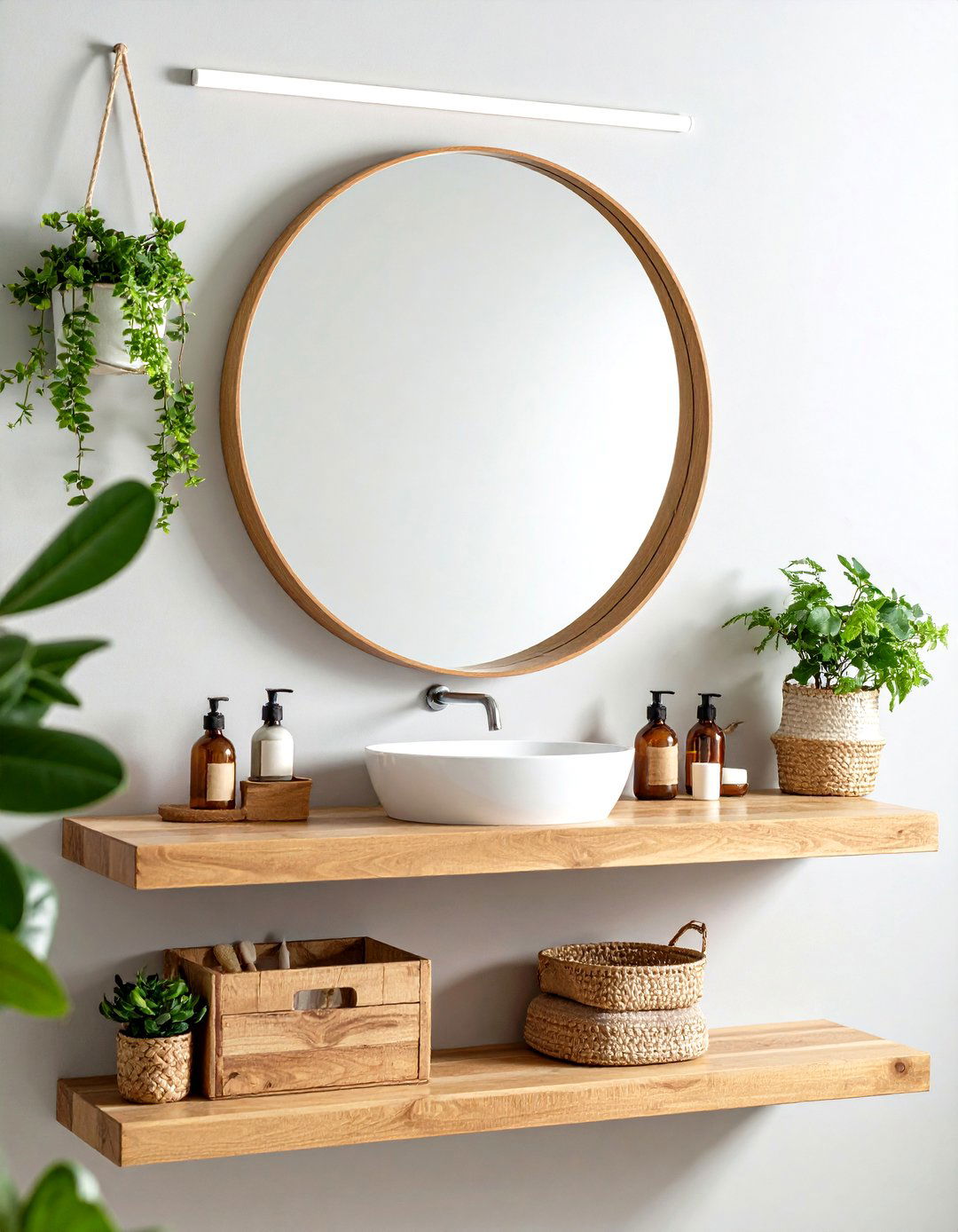 30 DIY Vanity Ideas to Upgrade Your Bathroom Decor - We Love Home Blog
