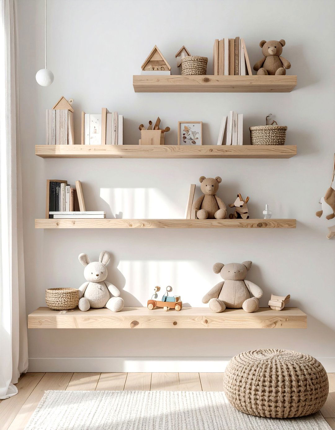 Floating Shelves Nursery Storage - 30 nursery storage ideas