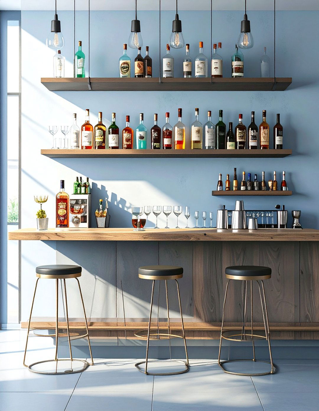30 Floating Shelves Ideas Living Room - We Love Home Blog