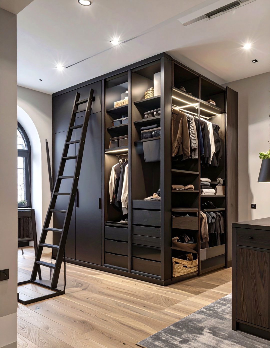 Floor to Ceiling Wardrobe for Maximum Storage
