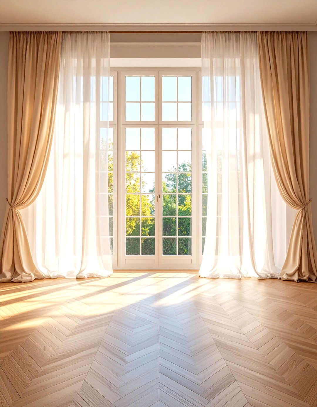Floor to Ceiling Windows - 30 parisian interior design ideas
