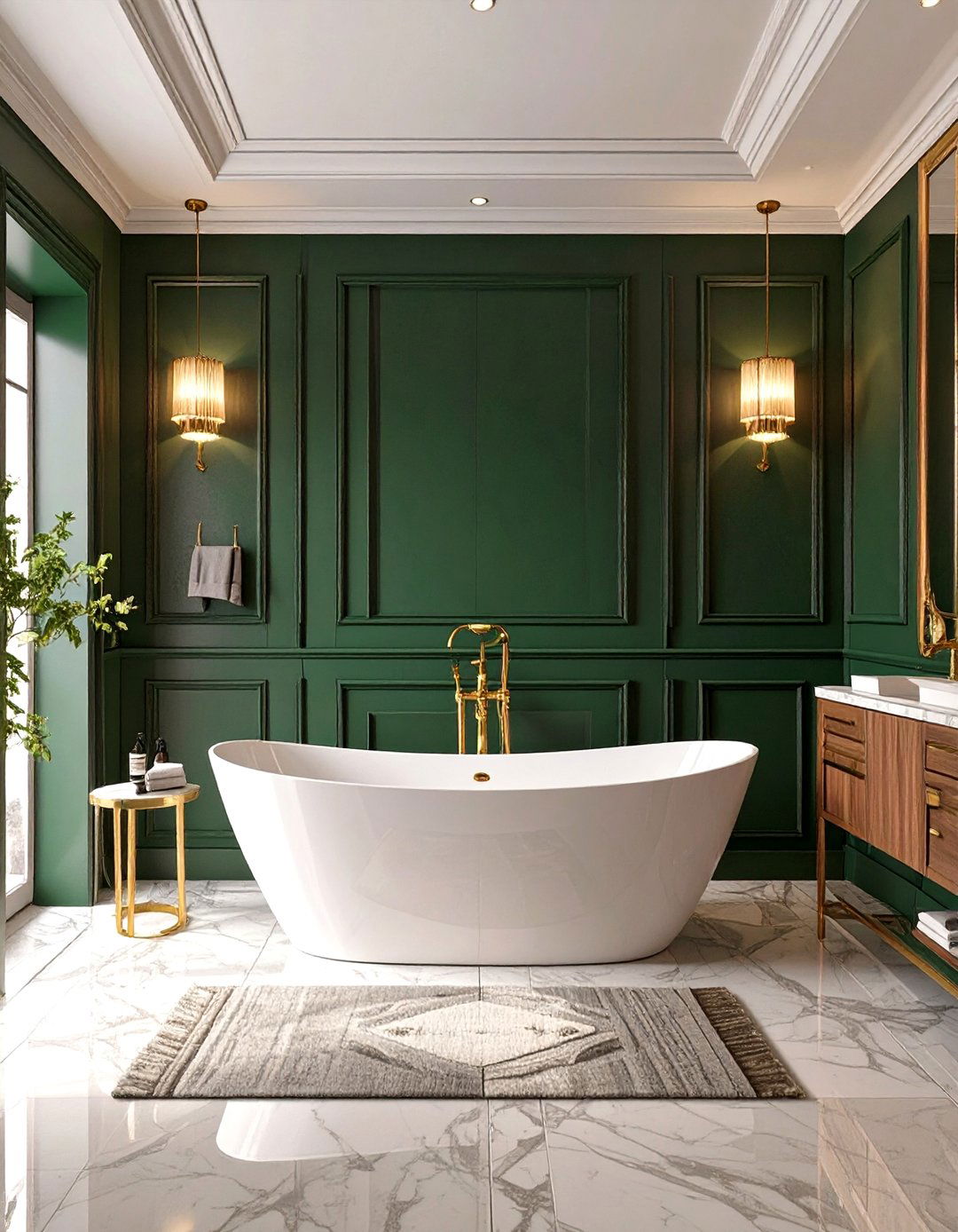 30 Modern Bathroom Paneling Ideas for a Textured Look - We Love Home Blog