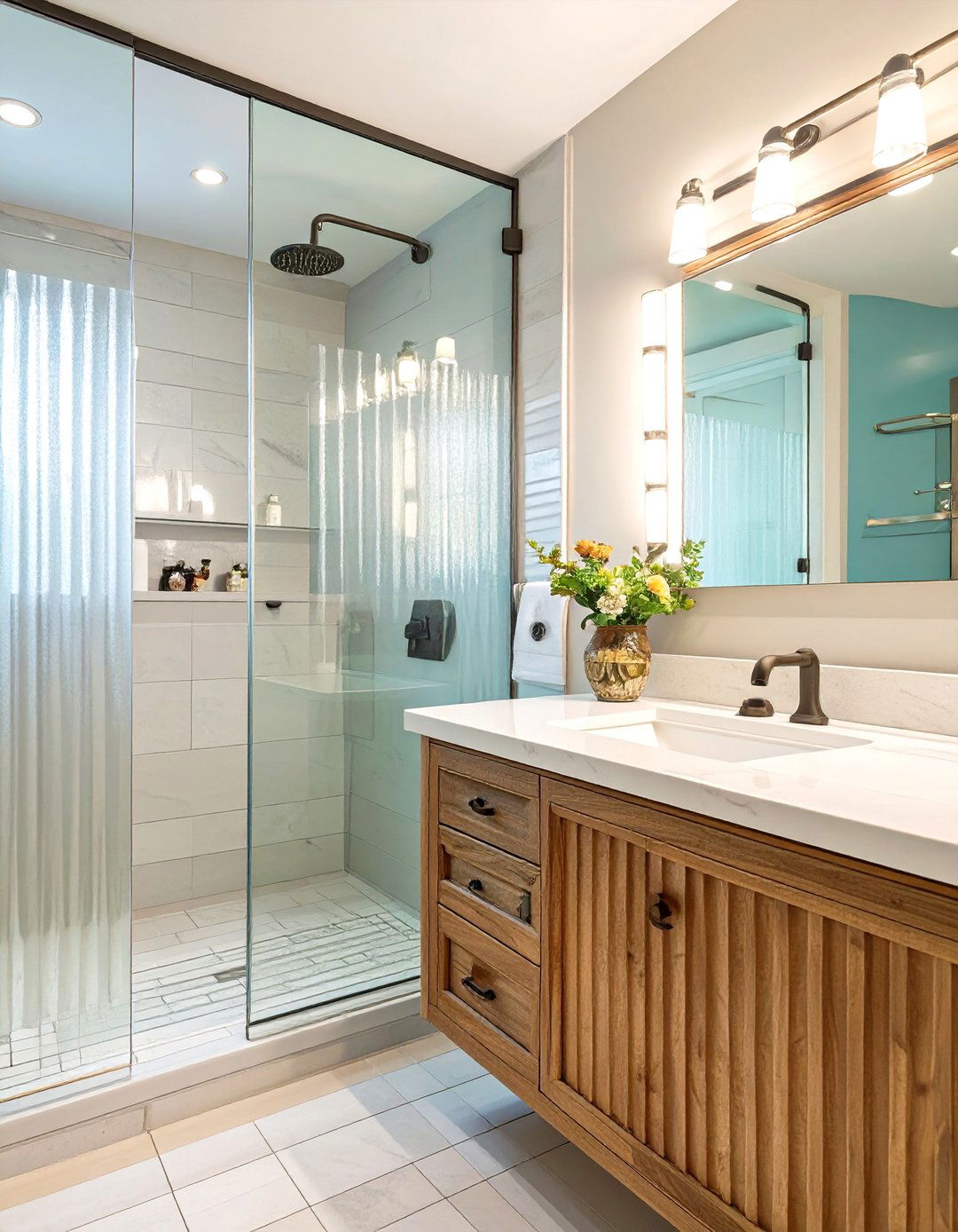Fluted and Reeded Bathroom Details - 30 bathroom trends