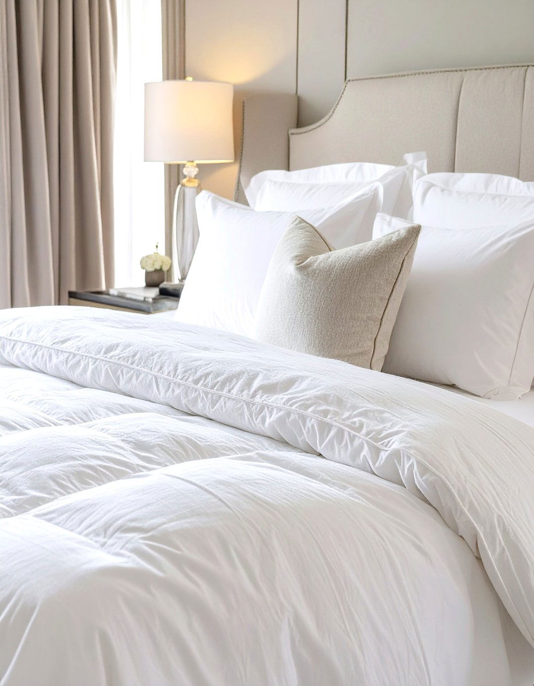 Focus on High Quality Bed Linens in the Master Bedroom - 30 simple master bedroom ideas