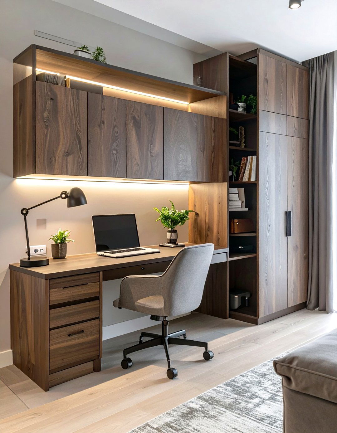 Fold Down Murphy Desk Small Home Office Design - 30 small home office design ideas