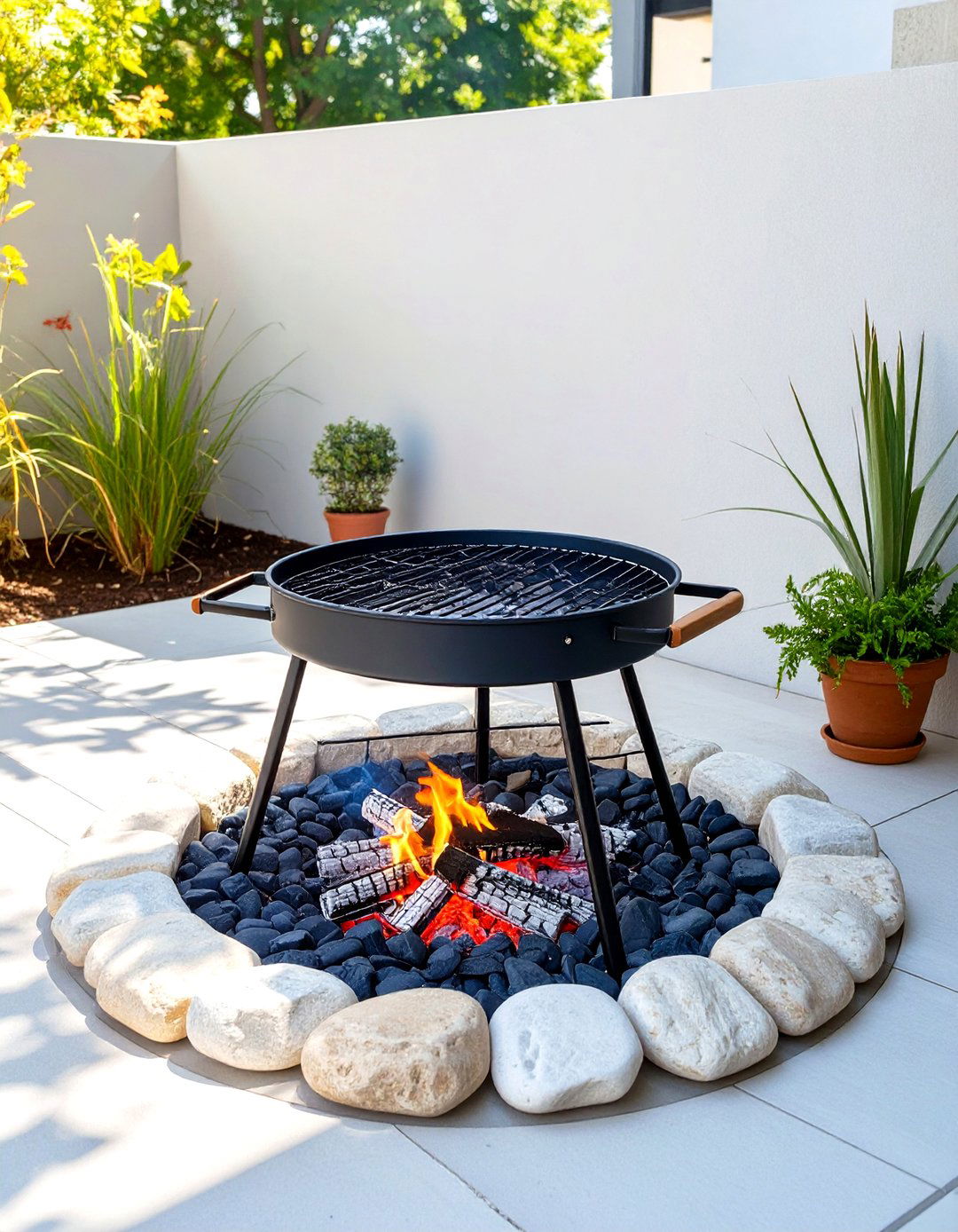 Foldable Camping Grill Grate - 30 small patio grill ideas