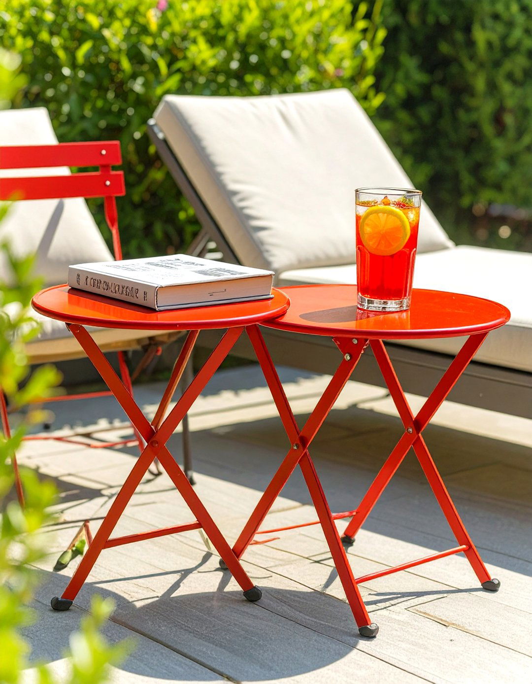 Foldable Outdoor Side Tables - 30 outdoor furniture ideas
