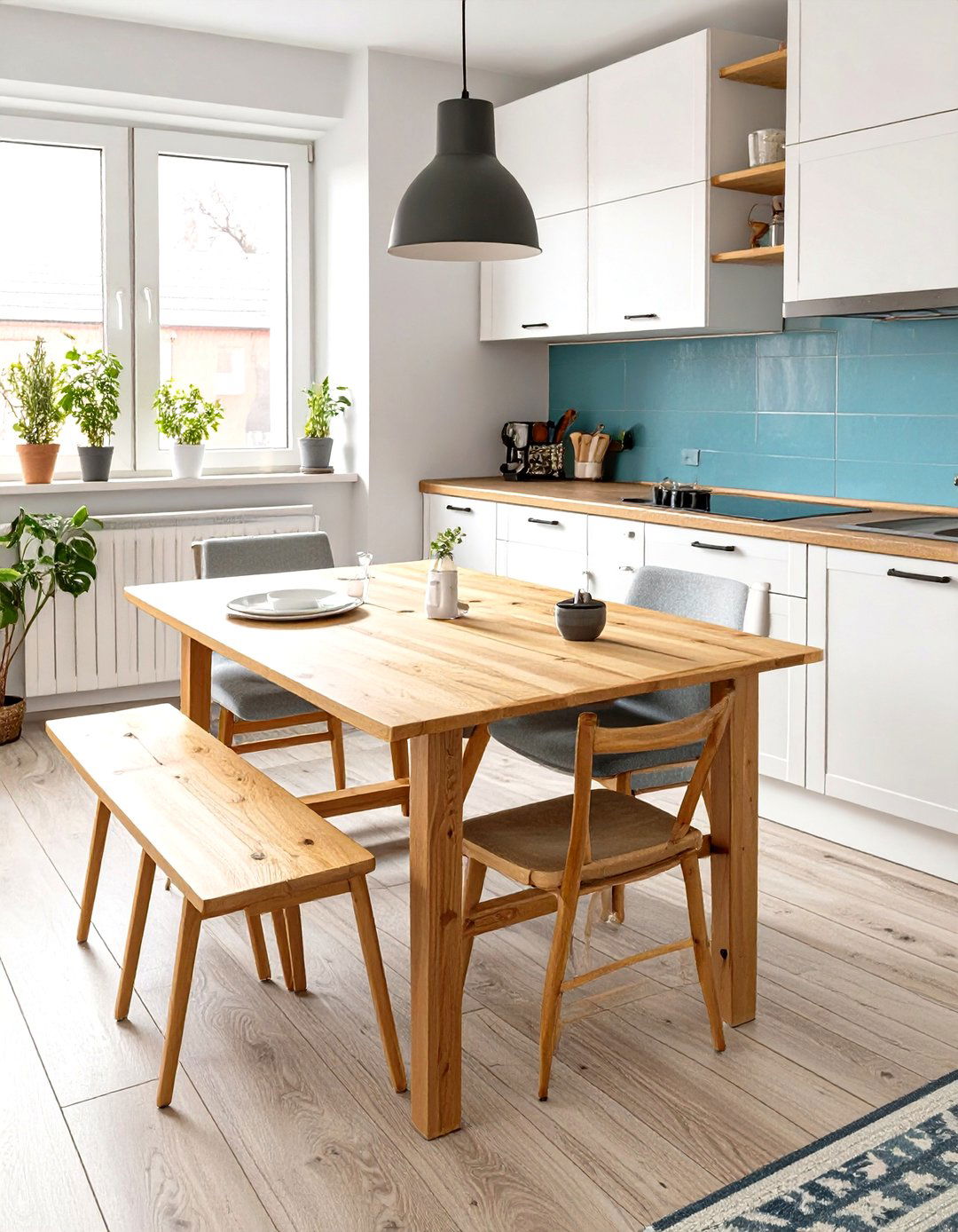 Folding or Extendable Dining Tables - 30 small room decor ideas