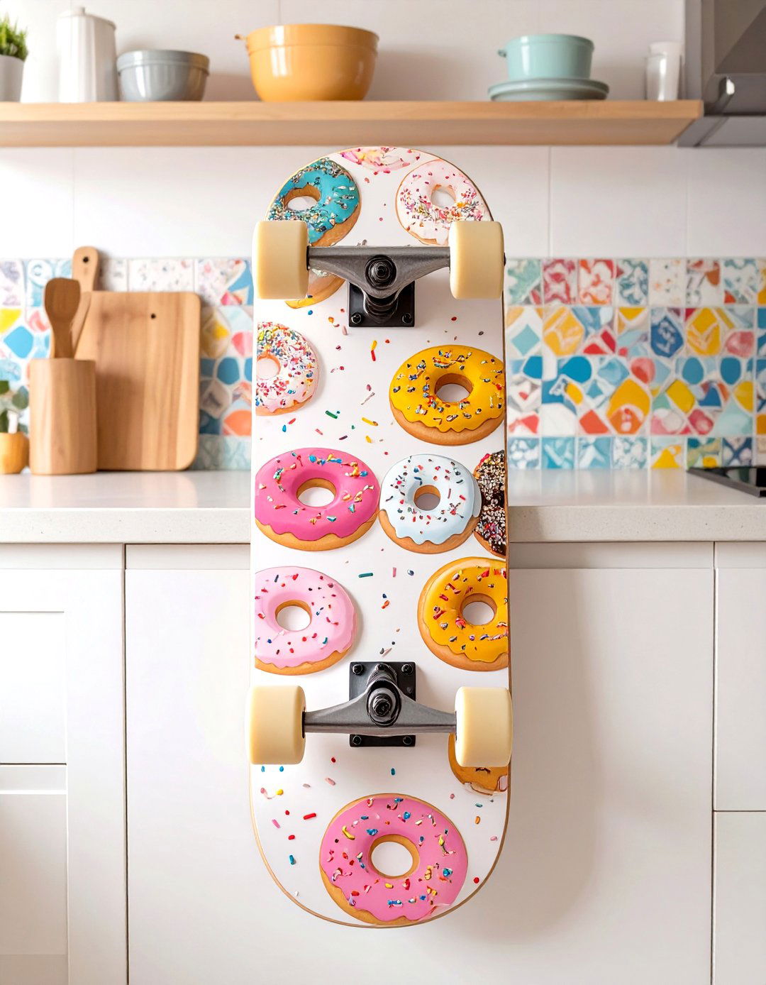 Food Themed Skateboard Deck Design - 30 skateboard deck designs