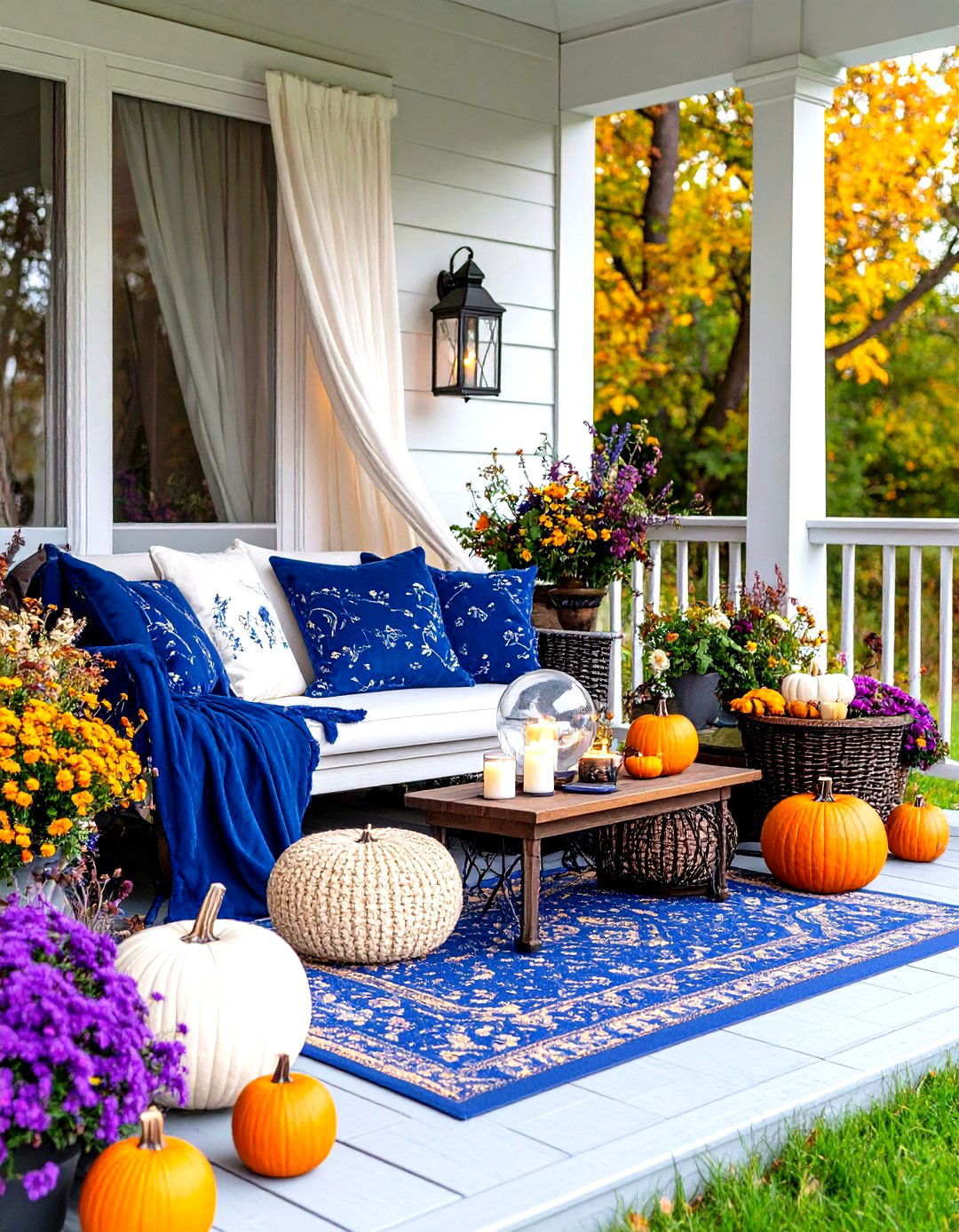 Forbidden Garden Porch - 30 halloween porch ideas