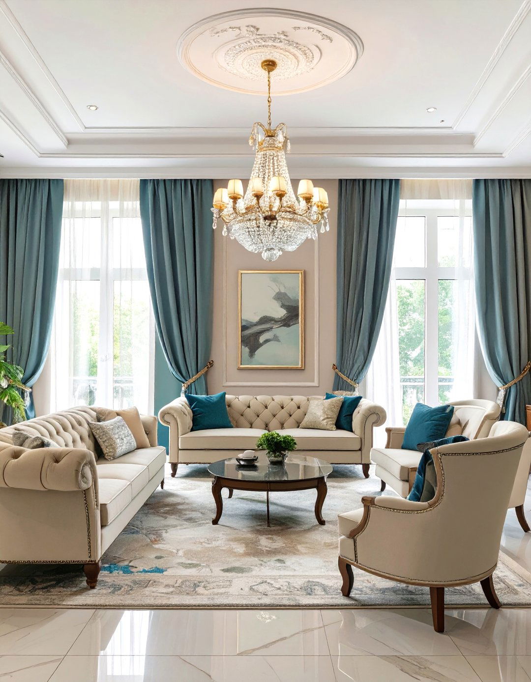 Formal Entertaining Living Room - 30 big living room ideas