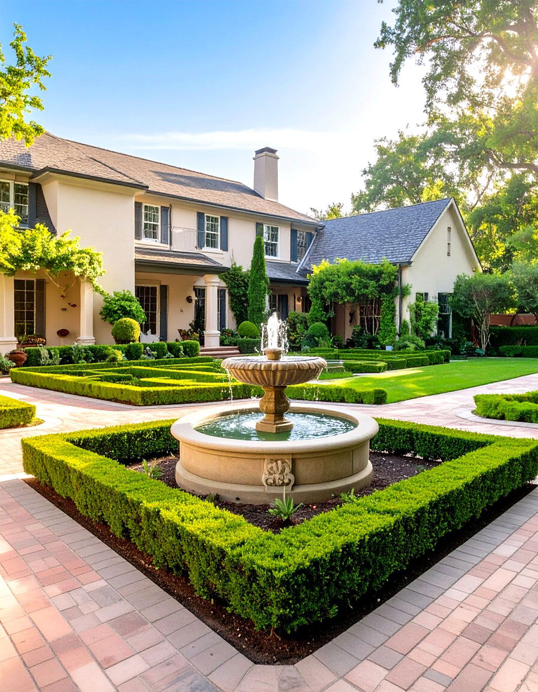 Formal Landscape and Gardens - 30 traditional home design ideas