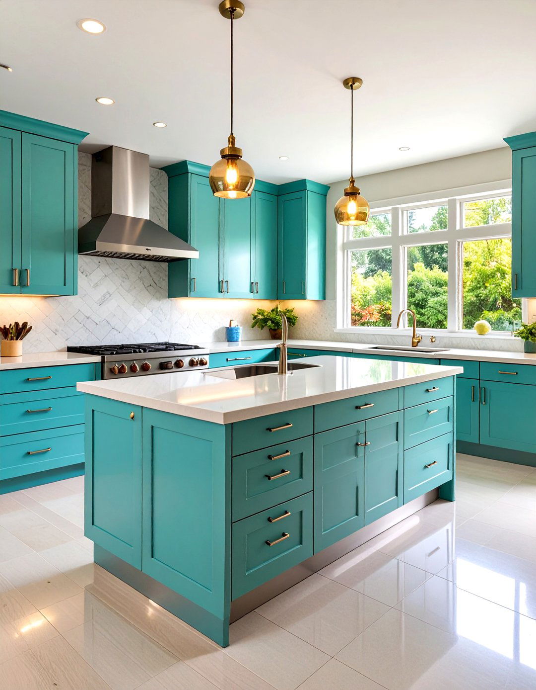 Formica and Laminate Countertops - 30 retro interior design ideas