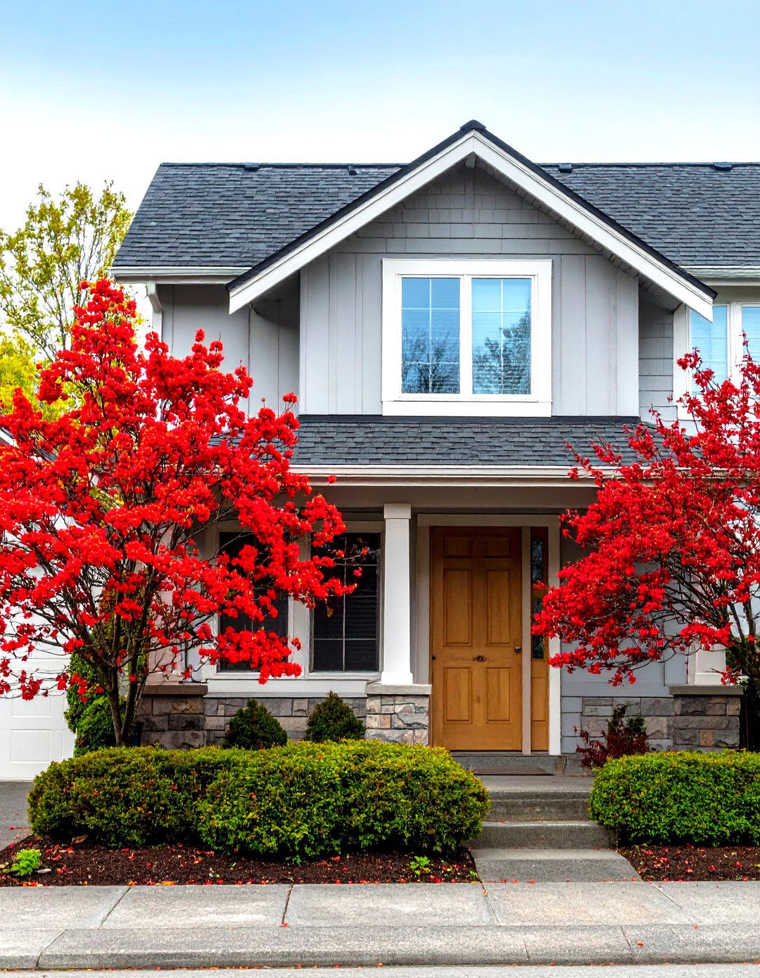 Foundation Plantings with Red Twig Dogwood - 30 red twig dogwood landscape design ideas