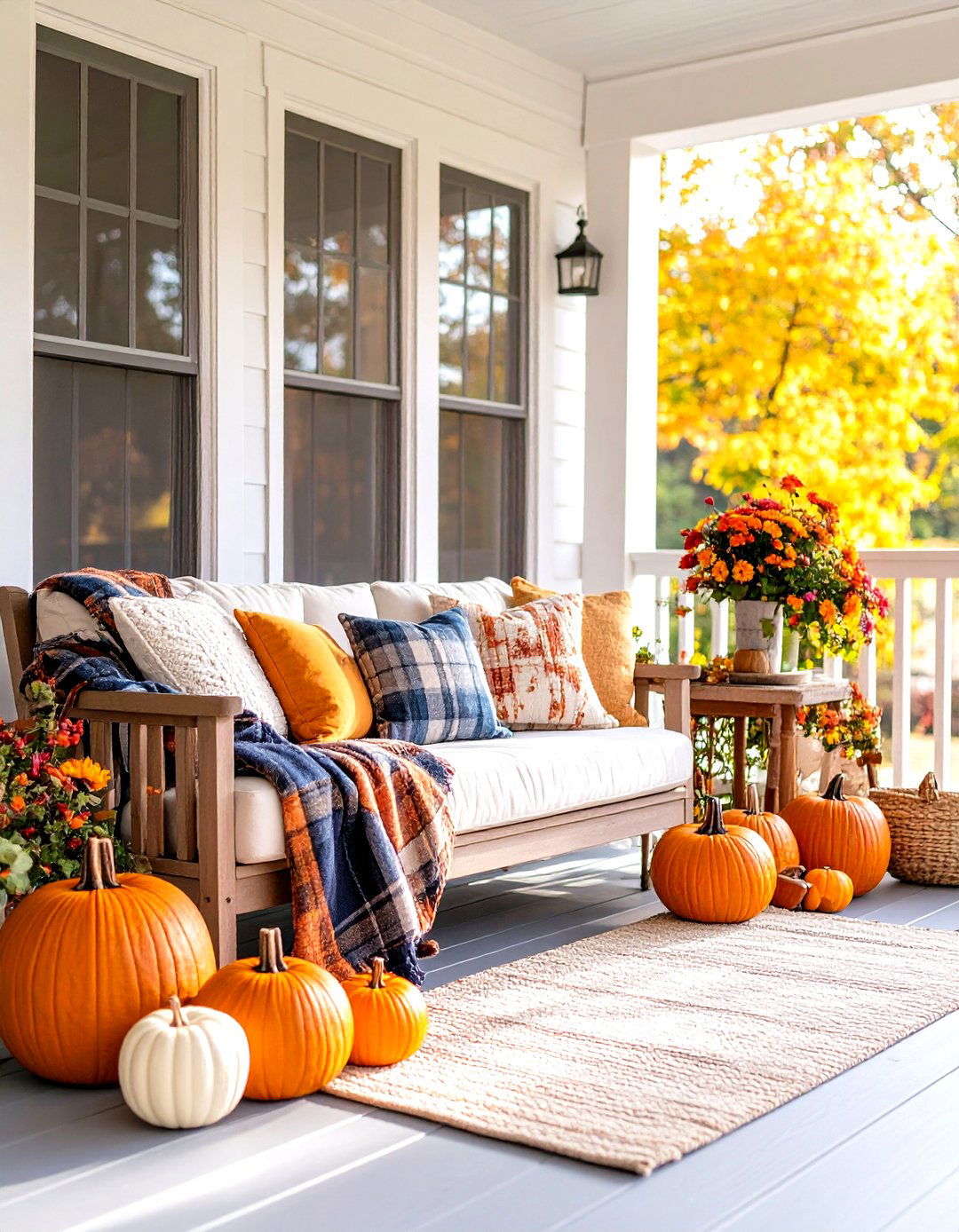 Four Seasons Porch Decor - 30 enclosed porch ideas on a budget