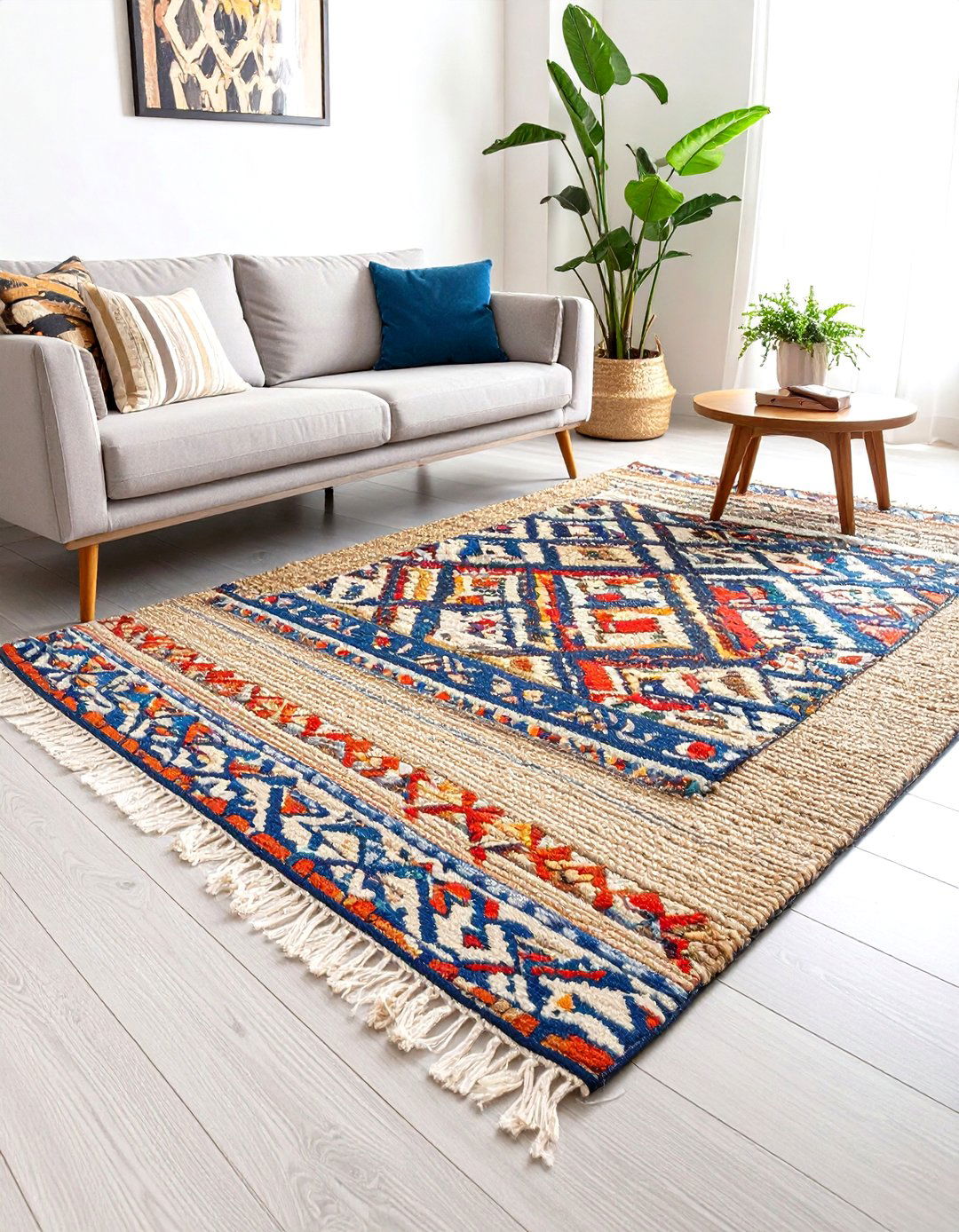 Fragmented and Layered Rugs - 30 post modern interior design ideas