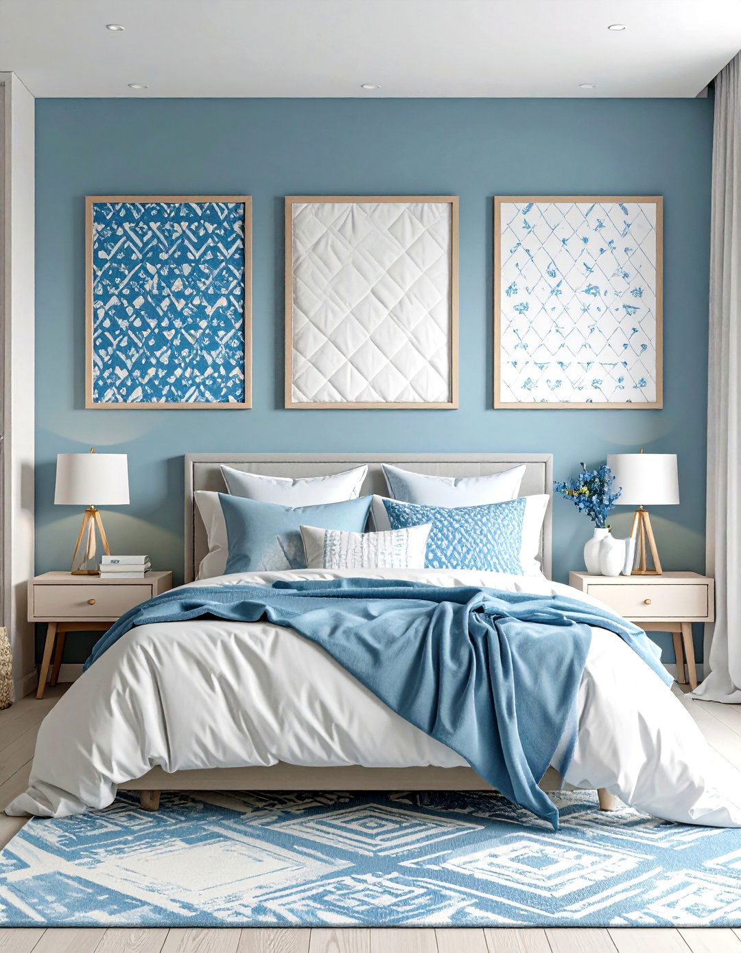 Framed Fabric Panels - 30 room decor ideas for girls