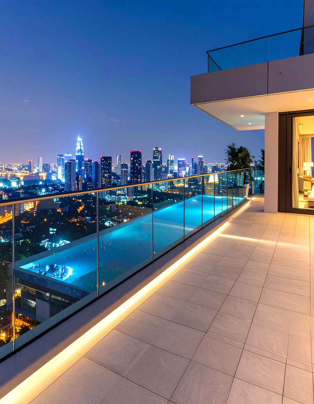 Frameless Glass Railing System - 30 deck railings ideas