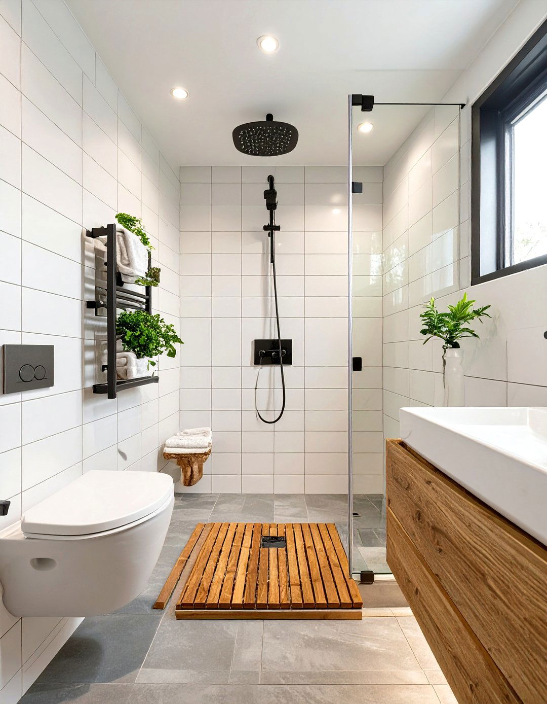 Frameless Glass Shower Panels - 30 shower small bathroom ideas