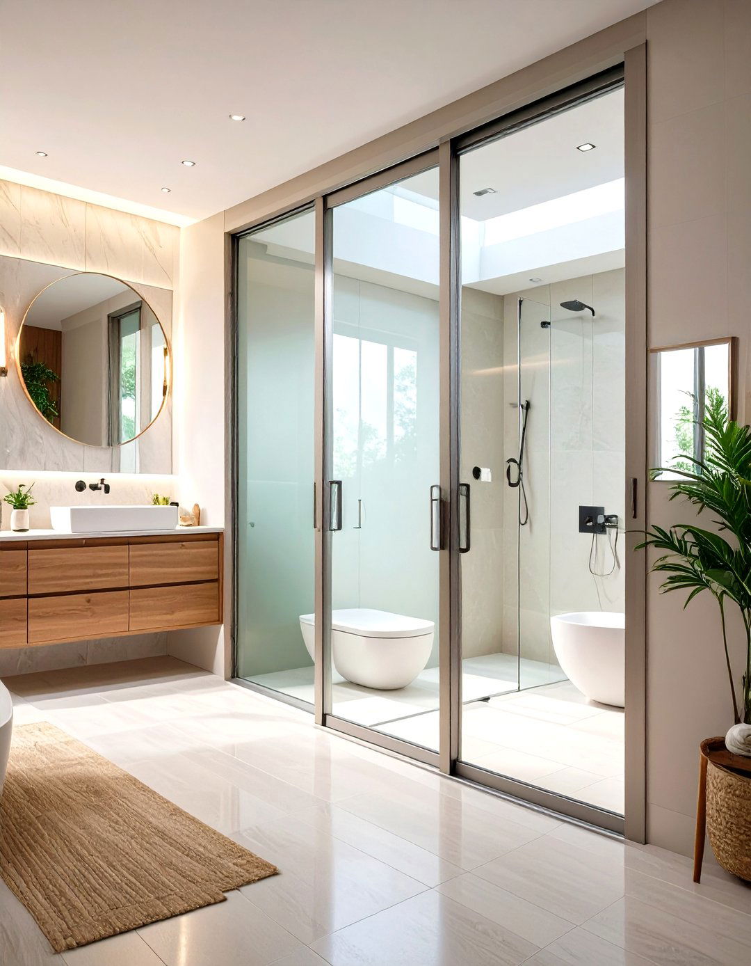 Frameless Glass Sliding Closet Doors - 30 sliding closet door ideas