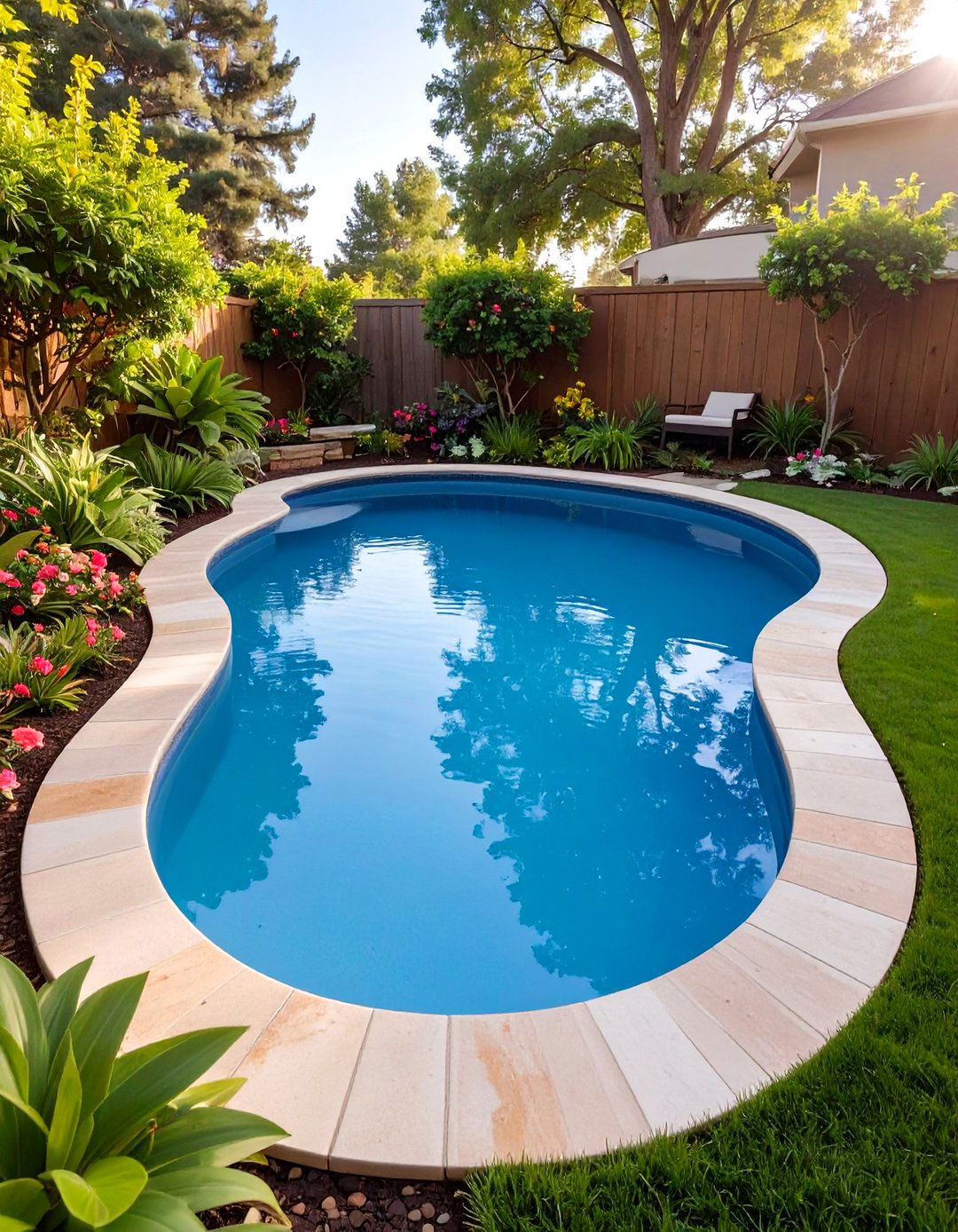 30 Small Backyard Pool Designs for Ultimate Relaxation - We Love Home Blog