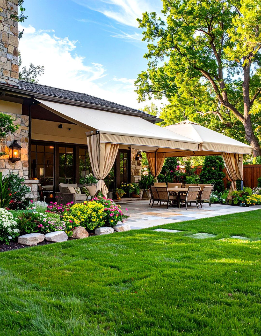 Freestanding Awning Systems - 30 patio shades ideas