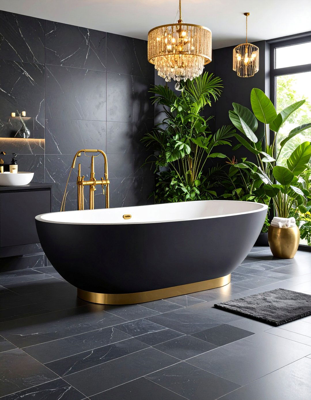 Freestanding Bathtub as a Centerpiece - 30 pinterest bathroom ideas
