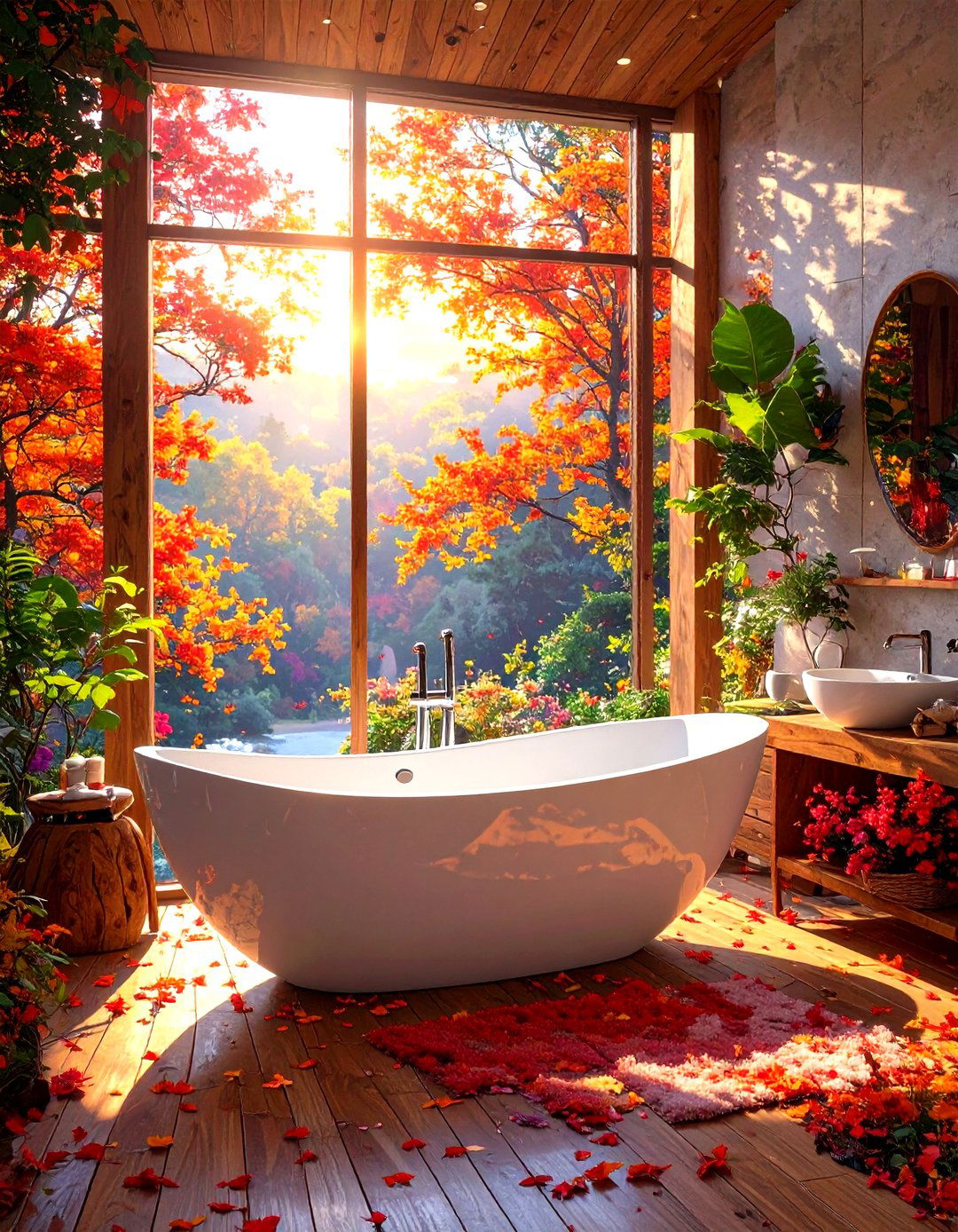 Freestanding Bathtubs as a Centerpiece - 30 scandinavian bathroom design ideas