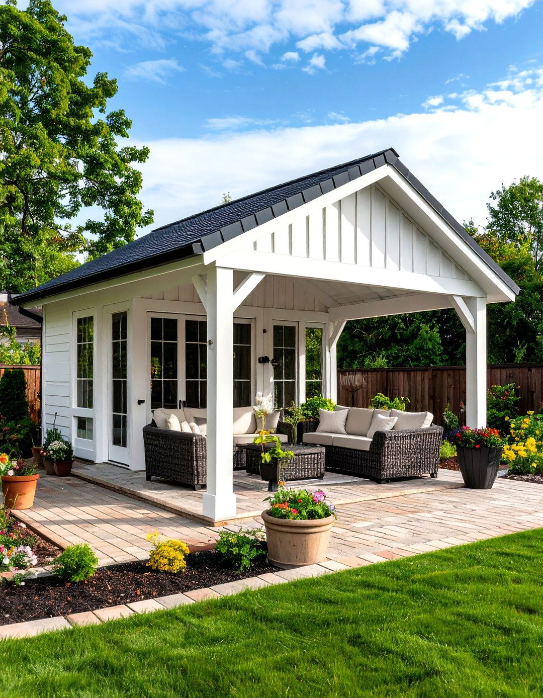 Freestanding Gazebo Patio Canopy - 30 patio canopy ideas