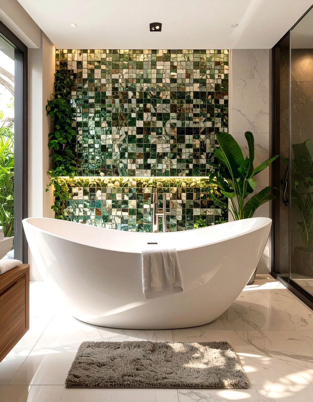 Freestanding Tub Statement Bathroom - 30 modern bathroom decor ideas